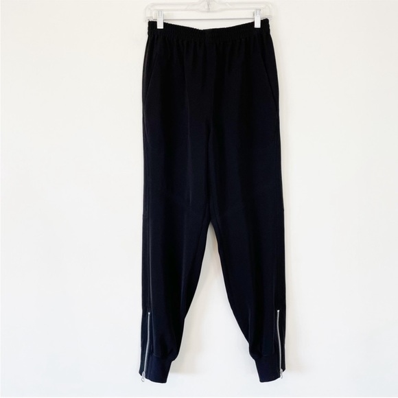 Rag & Bone Crepe Joggers with zippers - Picture 3 of 11